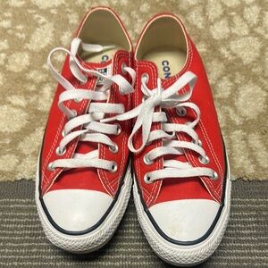 Converse Red Sneakers
